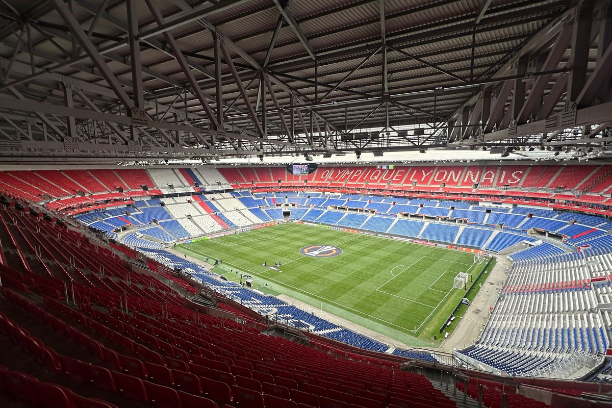 Imagini înainte de Lyon - FCSB