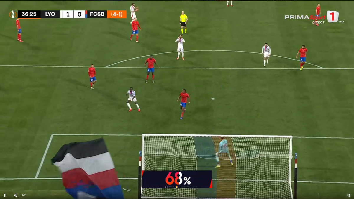 Ratarea sezonului de Europa League a venit în Lyon - FCSB » Ce a urmat un minut mai târziu