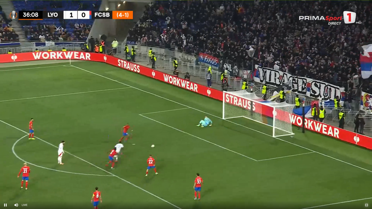 Ratarea sezonului de Europa League a venit în Lyon - FCSB » Ce a urmat un minut mai târziu