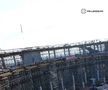 Noul stadion național, aflat la 32 km de capitală, prinde contur » Cele mai noi imagini de pe șantierul arenei de 400 de milioane de euro