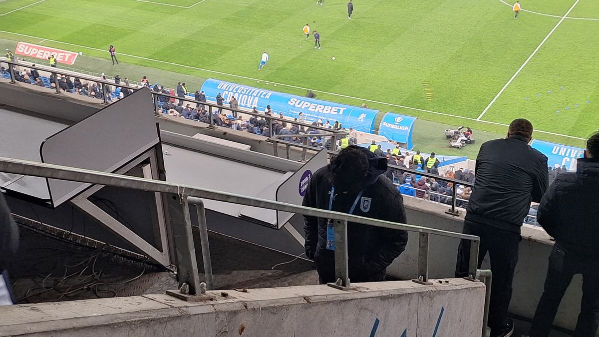Ce s-a întâmplat cu Filipe Coelho la finalul meciului Universitatea Craiova - FC Argeș » Reacția galeriei oltenilor