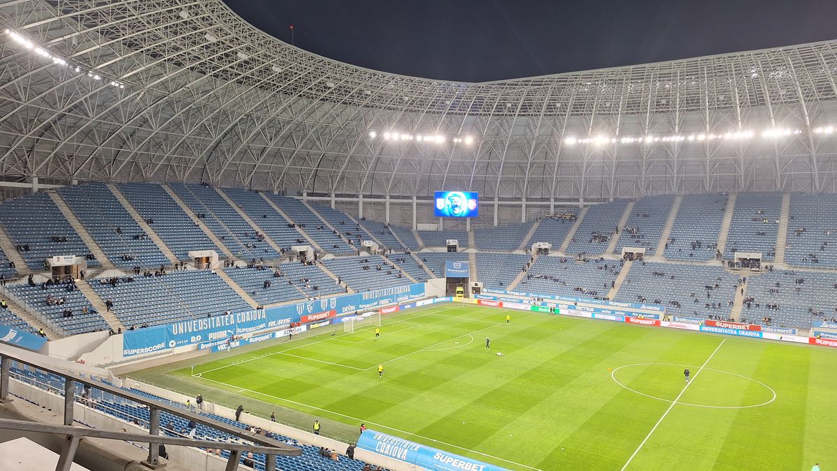 Universitatea Craiova - FC Argeș, imagini înainte de meci
