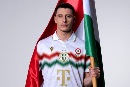 Marius Corbu, tricou special de Ziua Maghiarilor de Pretutindeni / Facebook @Ferencvarosi Torna Club