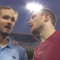 Schimbul de replici dintre Draper și Medvedev de la final