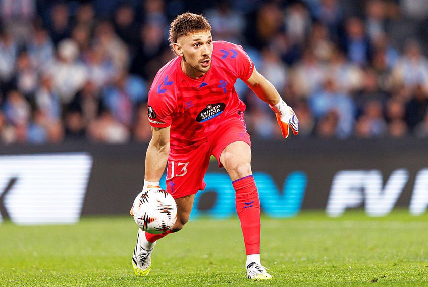 Ionuț Radu în Celta Vigo - Lyon // foto: Imago Images