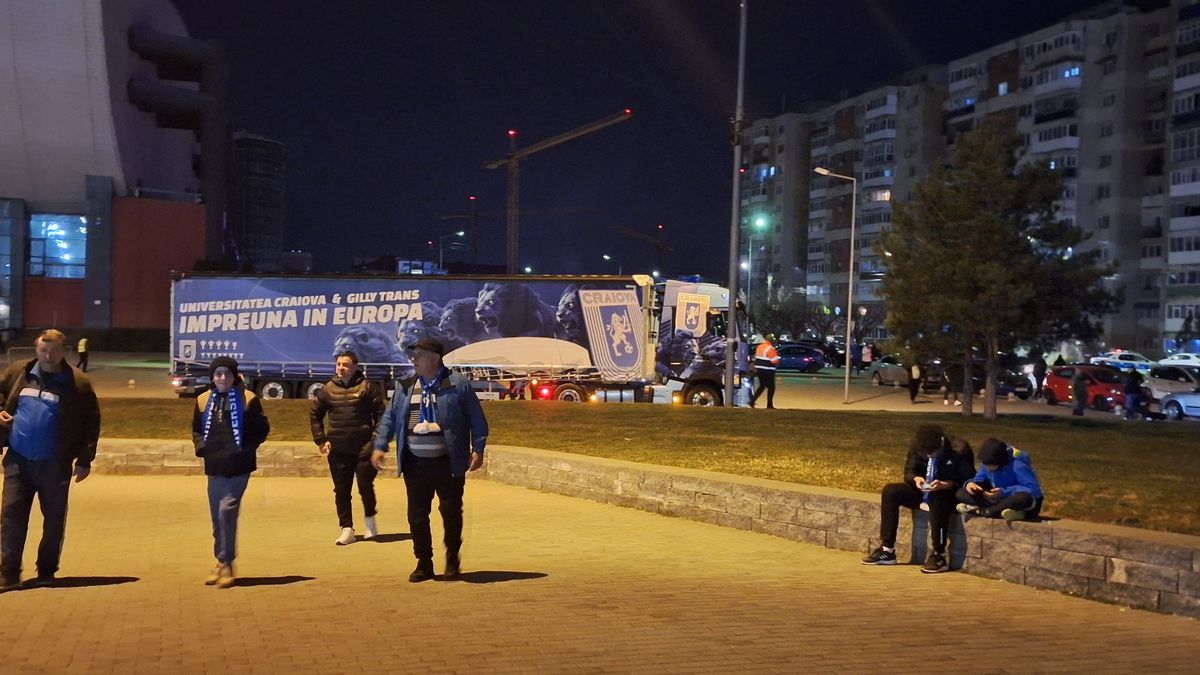 Universitatea Craiova - FC Argeș, imagini înainte de meci