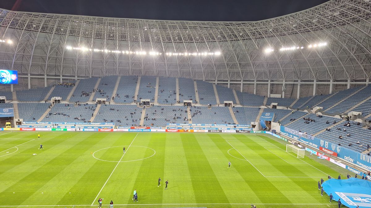 Universitatea Craiova - FC Argeș, imagini înainte de meci