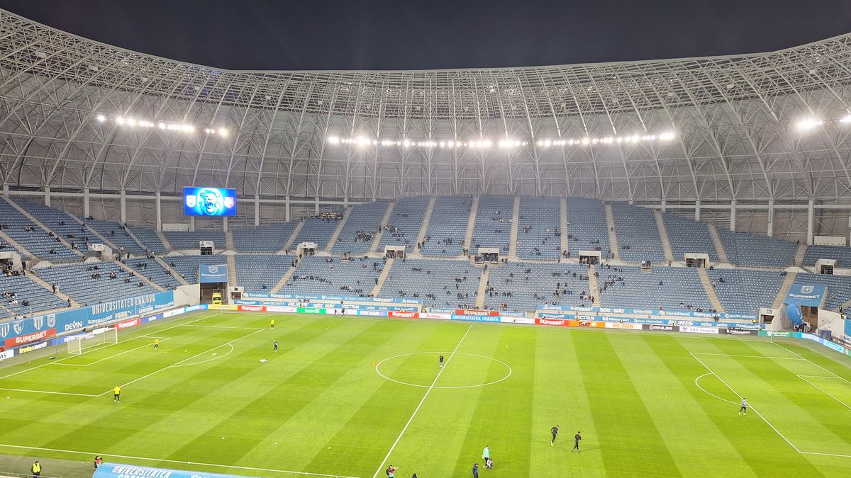Universitatea Craiova - FC Argeș, imagini înainte de meci