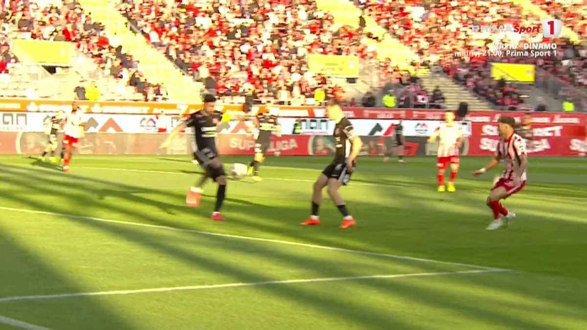 Gol de cascadorii rasului in UTA - Hermannstadt