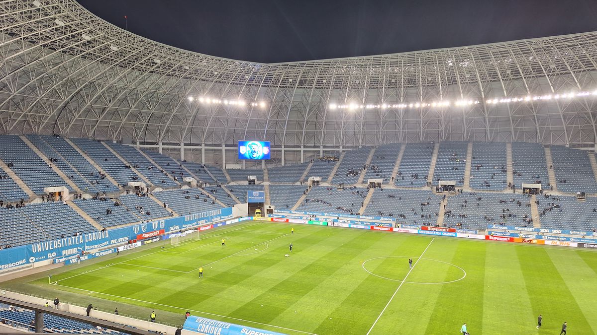 Universitatea Craiova - FC Argeș, imagini înainte de meci