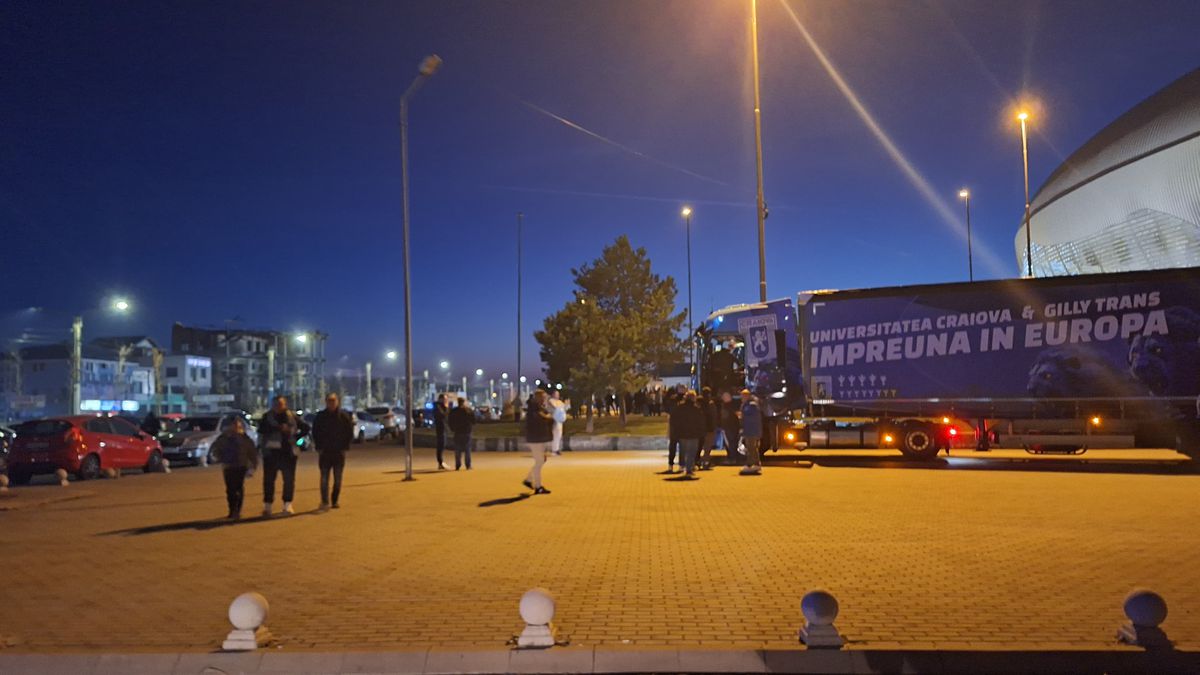 Universitatea Craiova - FC Argeș, imagini înainte de meci