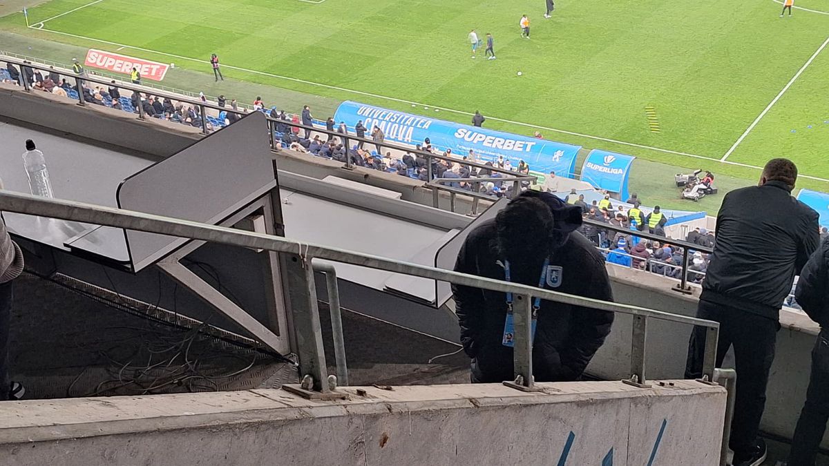 Ce s-a întâmplat cu Filipe Coelho la finalul meciului Universitatea Craiova - FC Argeș » Reacția galeriei oltenilor