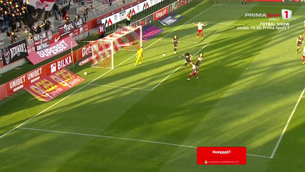 Gol de cascadorii rasului in UTA - Hermannstadt