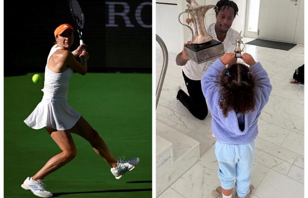 Fostul număr 3 WTA câștigă în California, soțul are grijă de copil în Europa