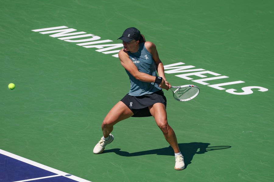 Iga Swiatek, criză de nervi cu un game înainte de eliminarea de la Indian Wells