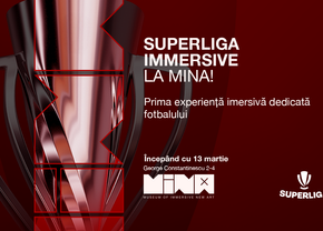 MINA și Superliga lansează show-urile imersive  dedicate echipelor de top din fotbalul românesc