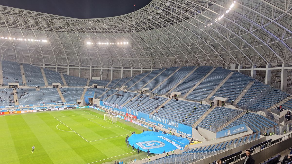 Universitatea Craiova - FC Argeș, imagini înainte de meci