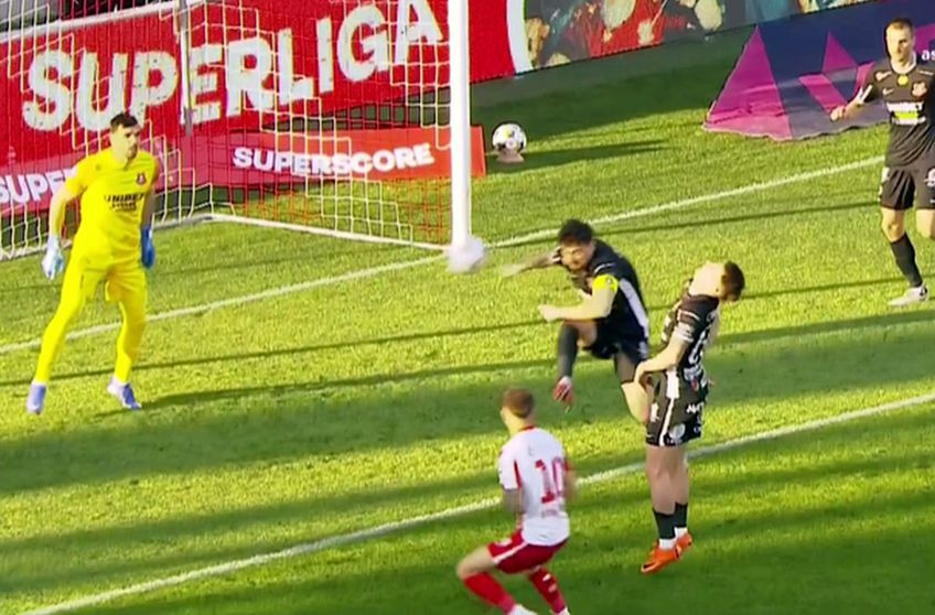 Autogol halucinant în UTA - Hermannstadt