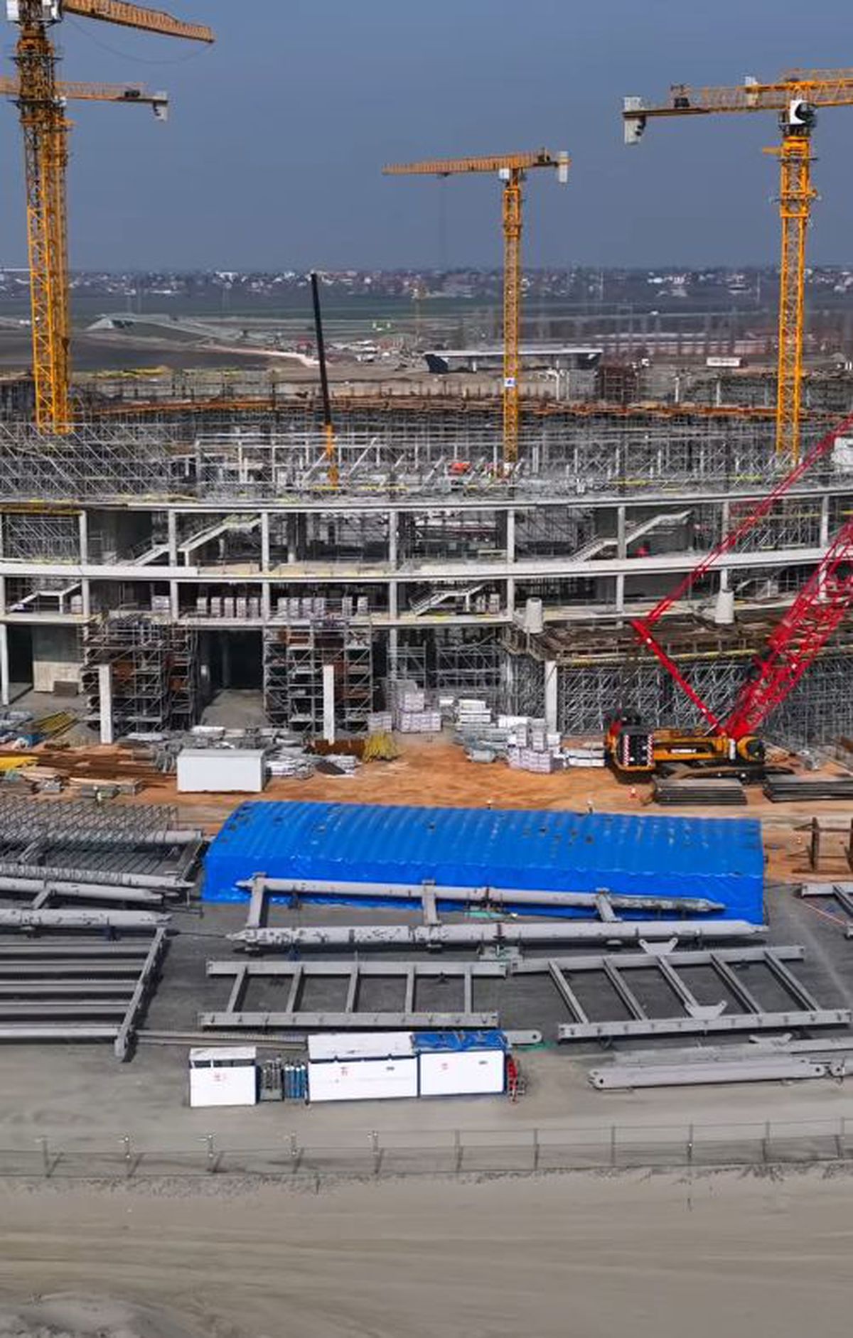 Stadion de un miliard de euro în Serbia