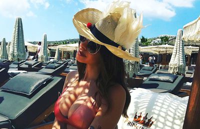 GALERIE FOTO Natalia Mateuț nu stă departe de sport! Și-a făcut sală de sport în casă și se antrenează zilnic