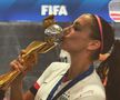 VIDEO „E sănătos ce faci?” Însărcinată în nouă luni, Alex Morgan nu renunță la antrenamente
