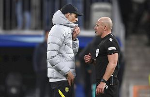 Tuchel, supărat pe arbitru după Real Madrid - Chelsea: „Mi s-a părut de prost gust ce a făcut cu Ancelotti la final”