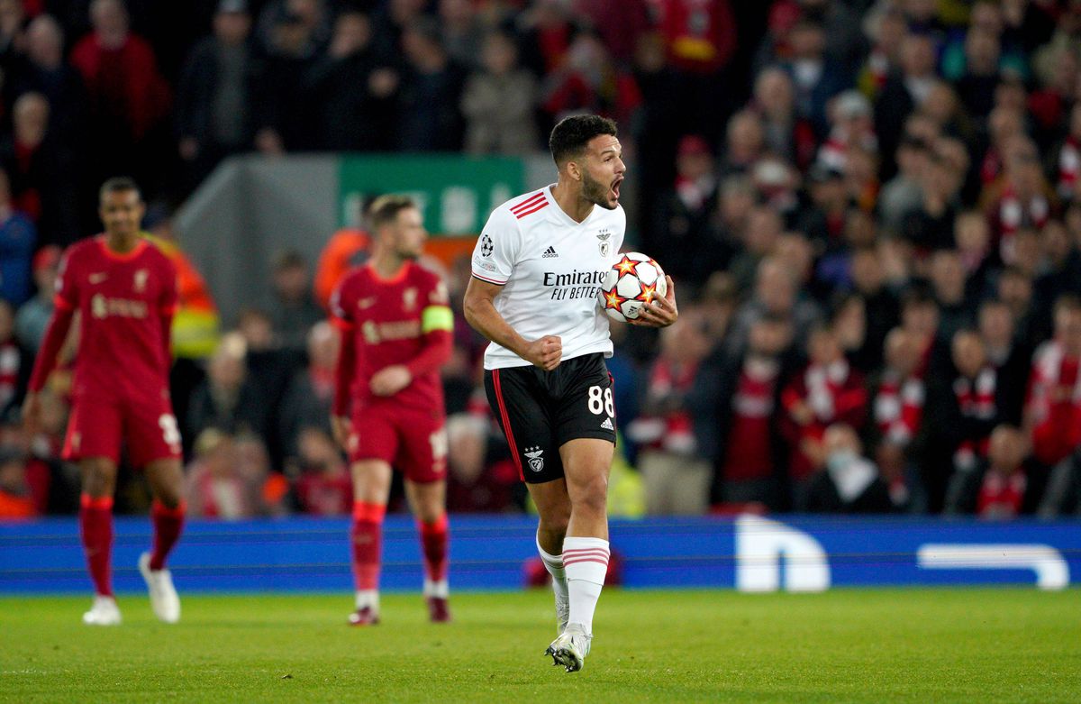 Liverpool se califică în semifinalele Ligii Campionilor, după 3-3 pe Anfield cu Benfica și 6-4 la general