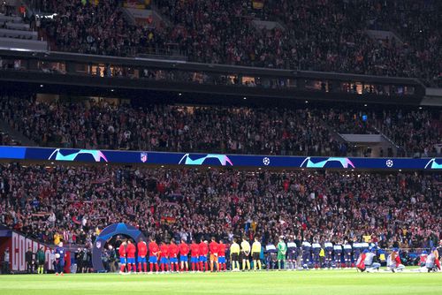 Înainte de începerea partidei Atletico Madrid - Manchester City („sferturile” Ligii Campionilor, manșa retur), jucătorii „cetățenilor” au fost huiduiți pe Wanda Metropolitano.