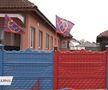 Pasiunea pentru FCSB nu are limite » Un oltean și-a vopsit locuința în roș-albastru: „Fac și cotețele la porci și găini”