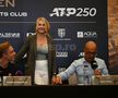 Nadia Comăneci și Denis Shapovalov, la tragerea tabloului de la Țiraic Open 2024 / FOTO: Raed Krishan (GSP.ro)