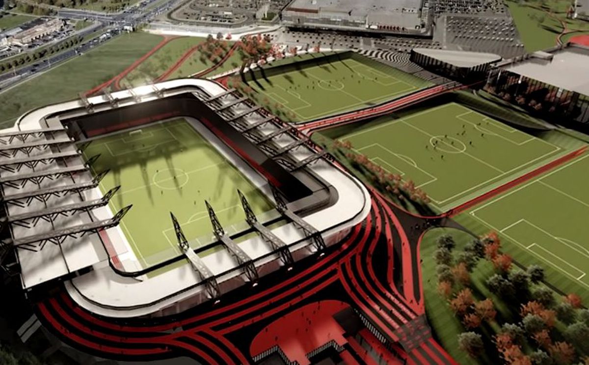 Stadionul național din Vilnius, Lituania, o ruină până în 2022! Imagini spectaculoase