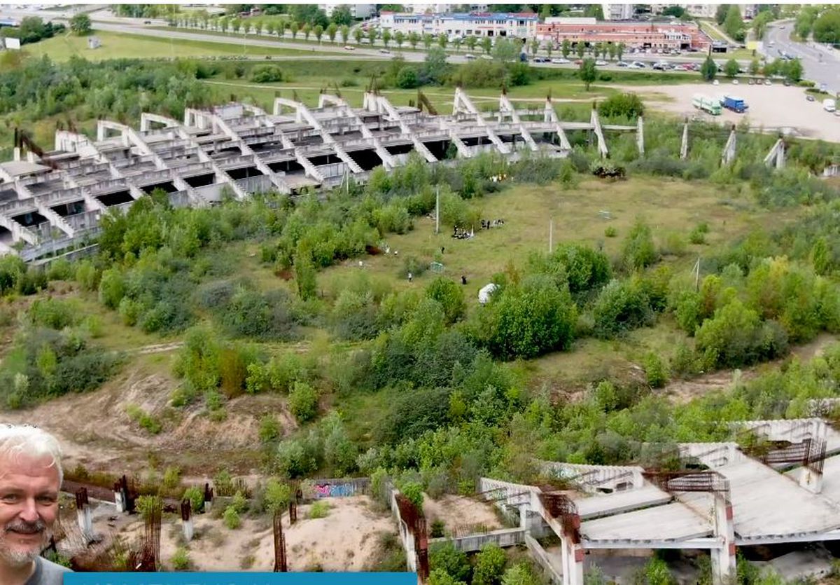 Stadionul național din Vilnius, Lituania, o ruină până în 2022! Imagini spectaculoase