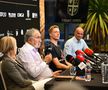 Ion Țiriac, Nadia Comăneci și Denis Shapovalov, la tragerea tabloului de la Țiraic Open 2024 / FOTO: Raed Krishan (GSP.ro)