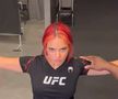 „Ce naiba faci aici?!” / „E marketing, șefu'” » Nina e motivul „exploziei” pe care UFC o are în mediul online