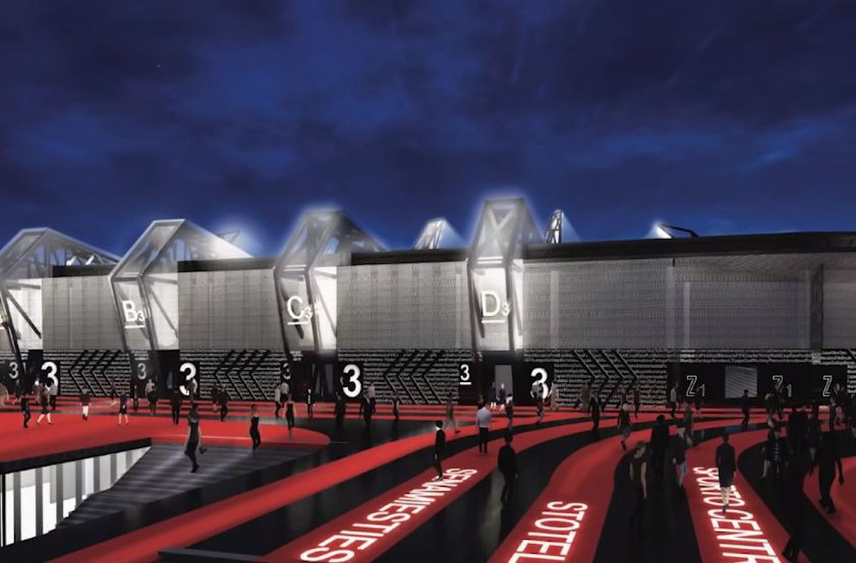 Probleme fără sfârșit! Stadionul început în 1987 a fost năpădit de vegetație » Proiect nou demarat: cost de 157 milioane de euro