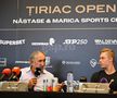 Ion Țiriac și Denis Shapovalov, la tragerea tabloului de la Țiraic Open 2024 / FOTO: Raed Krishan (GSP.ro)