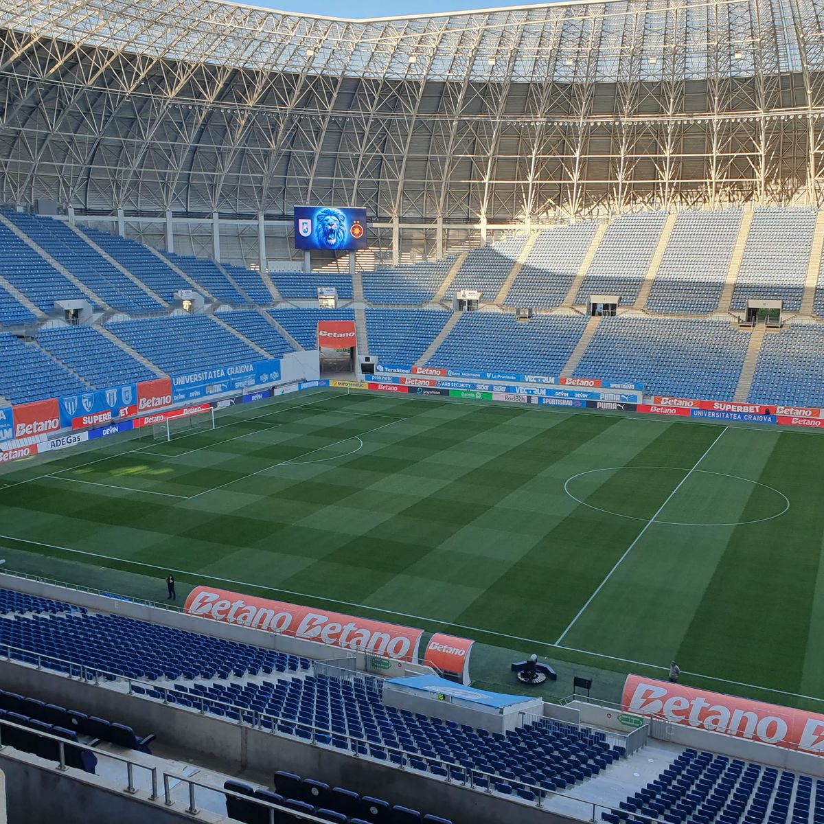 Imagini înainte de Craiova - FCSB