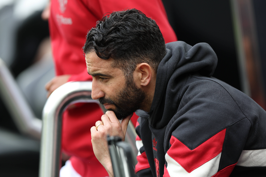 Ruben Amorim nu și-a menajat jucătorii după un nou eșec în Premier League. FOTO: Imago Noi recorduri negative pentru Manchester United » Serie fără precedent + „Gaură” uriașă pentru patron