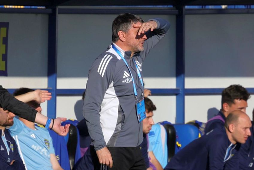 Adrian Mihalcea, în Slobozia - UTA, foto: Ionuț Iordache