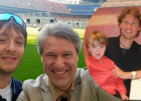 „Wow, ce imagine! De unde o aveți?!” » Florin Răducioiu, uimit de o fotografie rară din arhiva Gazetei Sporturilor