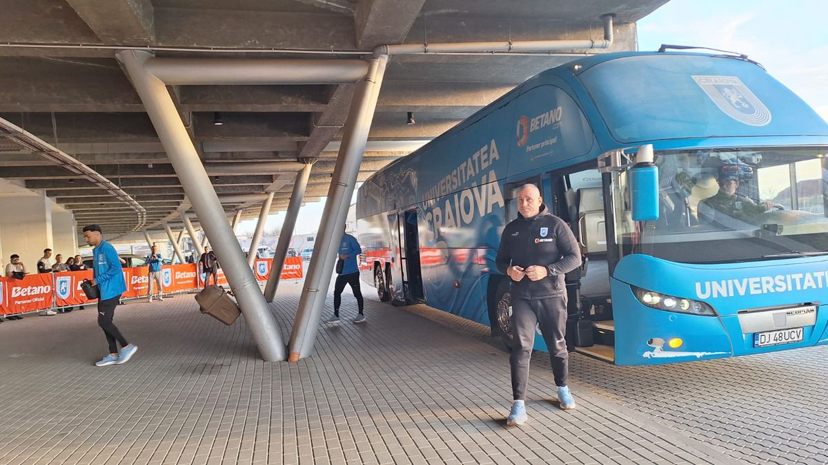 Imagini înainte de Craiova - FCSB
