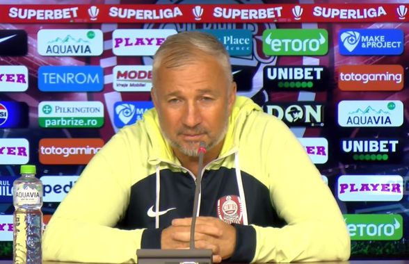 „Nu s-a întâmplat NICIODATĂ de când am venit la CFR” » Dan Petrescu, îngrijorat înainte de meciul cu Rapid: „Sper să mă înșel”