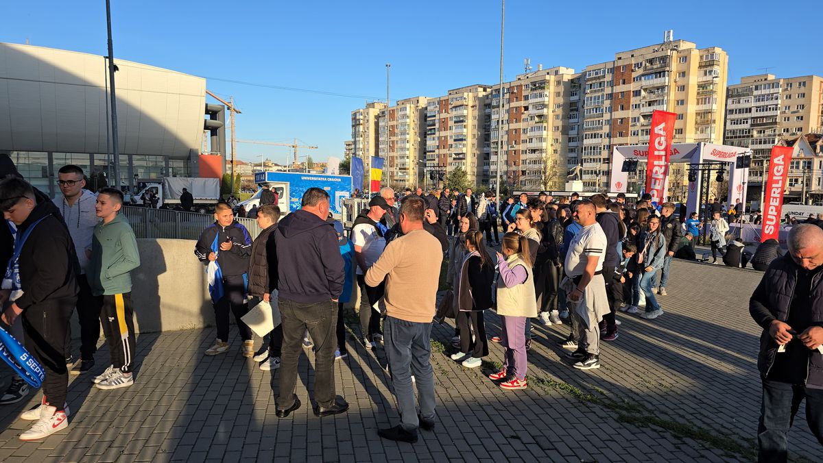 Imagini înainte de Craiova - FCSB