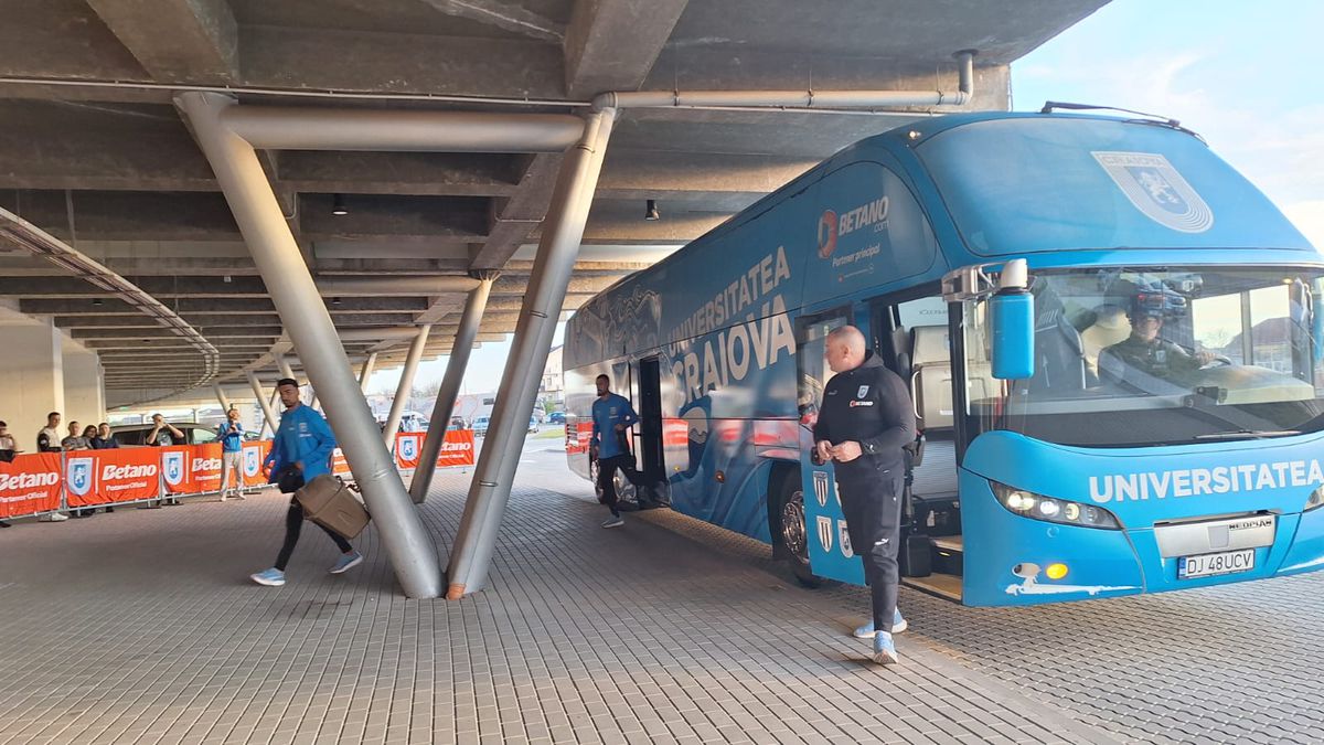 Imagini înainte de Craiova - FCSB