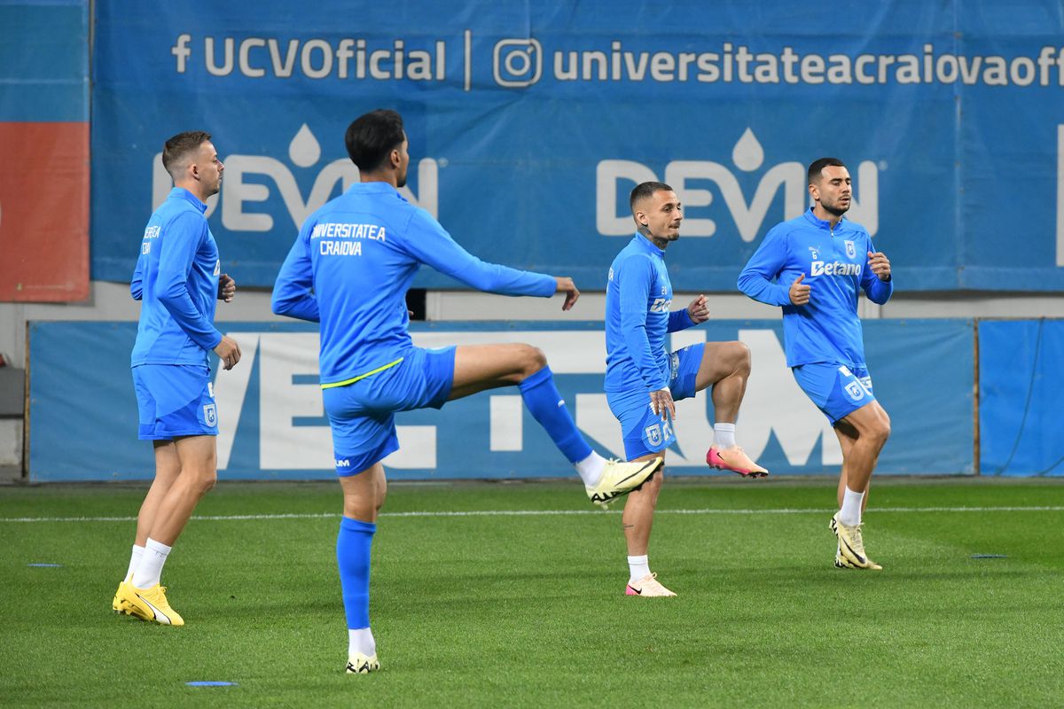 Fotografii înainte de Universitatea Craiova - FCSB/ FOTO: Cristi Preda (GSP)