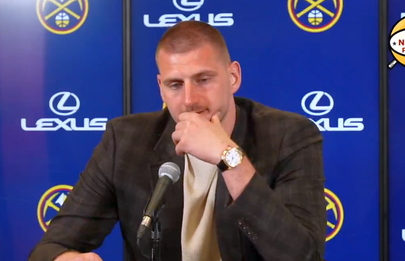 Nikola Jokic a vorbit pentru prima dată în public despre fiul său » Jurnaliștii au observat că vorbea cu dificultate, iar el le-a dezvăluit motivul