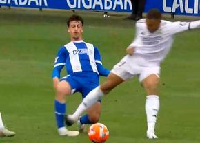 Mbappe s-a dus să-i rupă piciorul! Alaves - Real Madrid 0-1, duel marcat de două intrări sălbatice