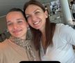 Romana Tabakova, alături de Simona Halep / Sursă foto: Instagram
