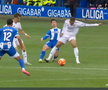 Kylian Mbappe, cartonaș roșu după o intrare criminală în Alaves - Real Madrid, foto: captură Digi Sport