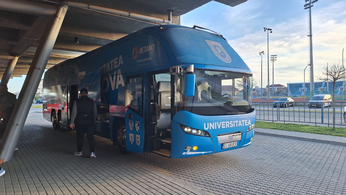 Imagini înainte de Craiova - FCSB